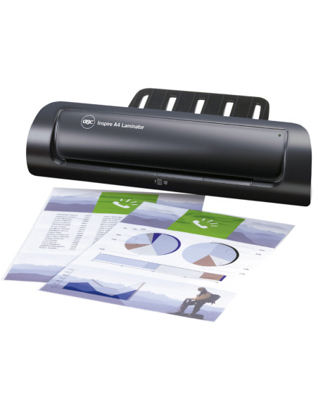 Plastificadora inspire din a4 2 rodillos hasta 80 mc