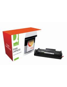 Toner q-connect compatible hp q2612a para laserjet 1010 -2.000pag- negro 2