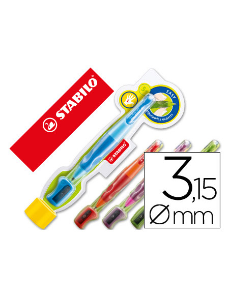 Portaminas stabilo easy ergo 3,15 mm