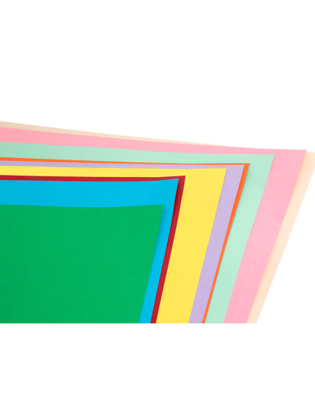 Bloc trabajos manuales liderpapel cartulina 297x420mm 10 hojas colores surtidos