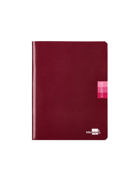Libreta liderpapel scriptus a5 plus 48 hoj. 90g/m2 cuadro 3mmcon margen