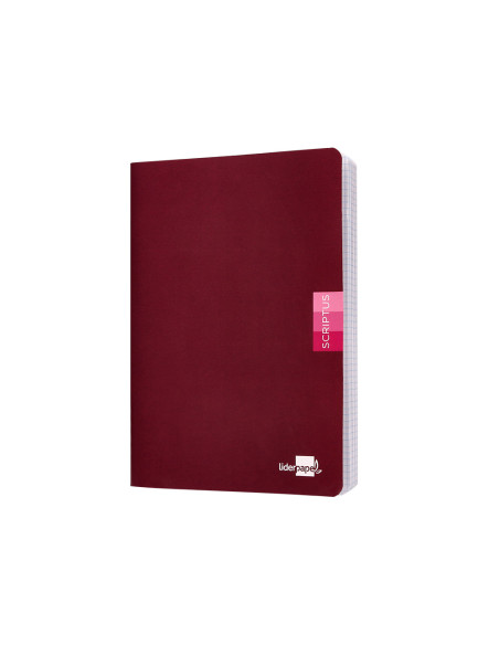 Libreta liderpapel scriptus a5 plus 48 hoj. 90g/m2 cuadro 3mmcon margen