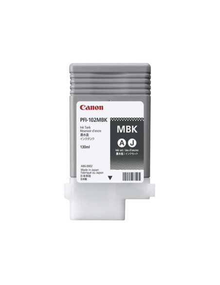 Ink-jet canon pfi-102mbk ink tank negro mate