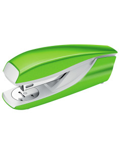 Grapadora petrus mod 635 wow verde metalizada capacidad 30 hojas 2