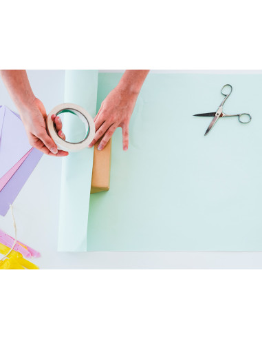 Cinta adhesiva q-connect transparente 66 mt x 19 mm encelofanada