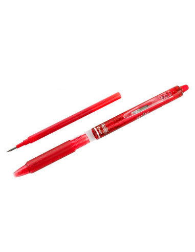 Boligrafo pilot frixion clicker borrable 0,7 mm color rojo