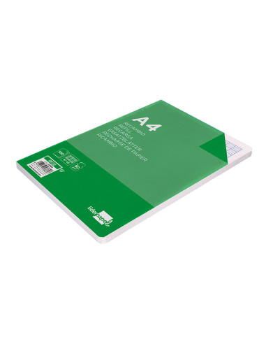 Recambio liderpapel a4 100 hojas 60g/m2 rayado nº 46 4 taladros