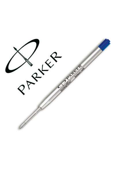 Recambio boligrafo parker azul medio