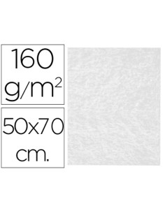 Fieltro liderpapel 50x70cm blanco 160g/m2