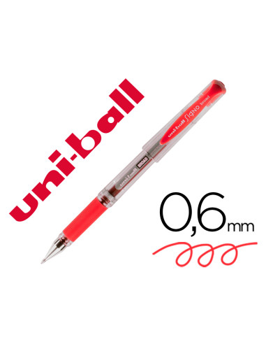 Boligrafo uni-ball um-153 signo broad rojo 1 mm tinta gel