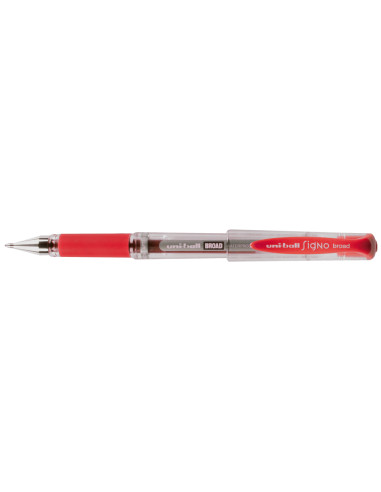 Boligrafo uni-ball um-153 signo broad rojo 1 mm tinta gel