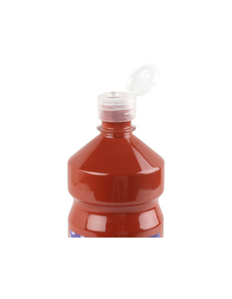 Tempera liquida liderpapel escolar 1000 ml marron