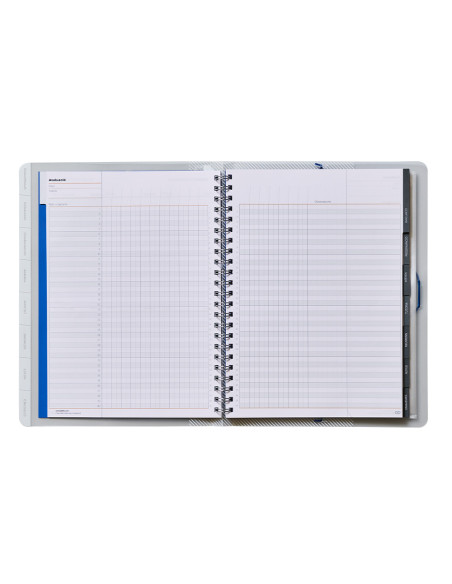 Carpeta global additio a4 con evalucion continua programacion tutoria y reuniones en catalan