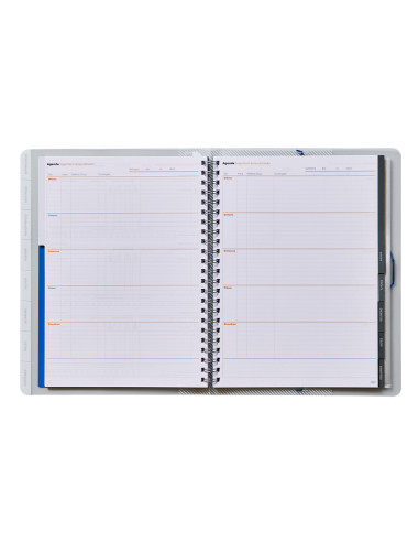 Carpeta global additio a4 con evalucion continua programacion tutoria y reuniones en catalan