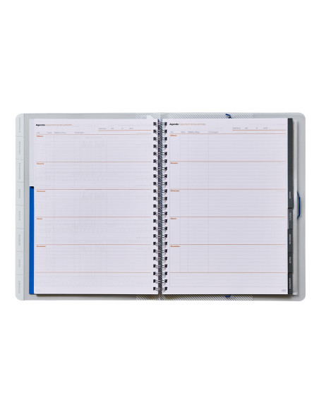 Carpeta global additio a4 con evalucion continua programacion tutoria y reuniones en catalan