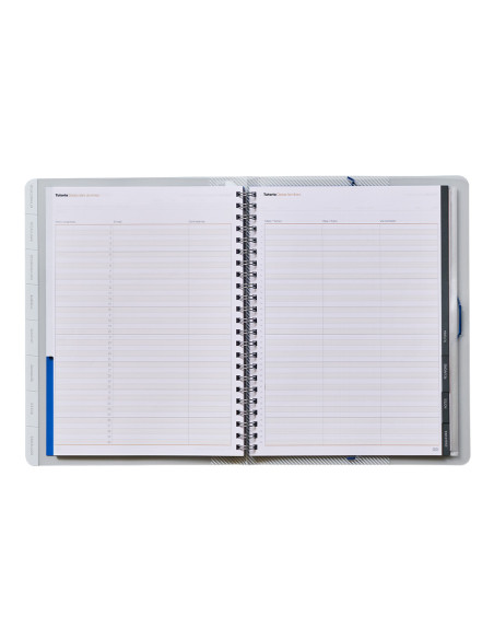 Carpeta global additio a4 con evalucion continua programacion tutoria y reuniones en catalan