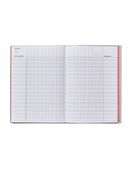 Cuaderno de notas aditio a5 horario planificacion mensual plan de curso