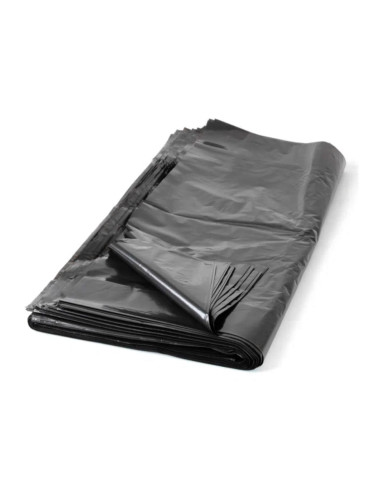 Bolsa basura industrial biznaga negra 85x105cm galga 120 rollo de 10 unidades