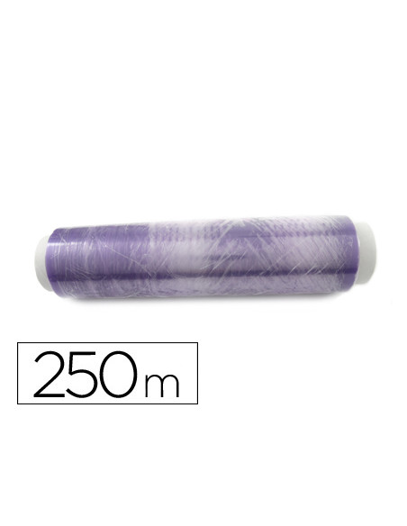 Film transparente alimentacion rollo de 250m ancho 30cm