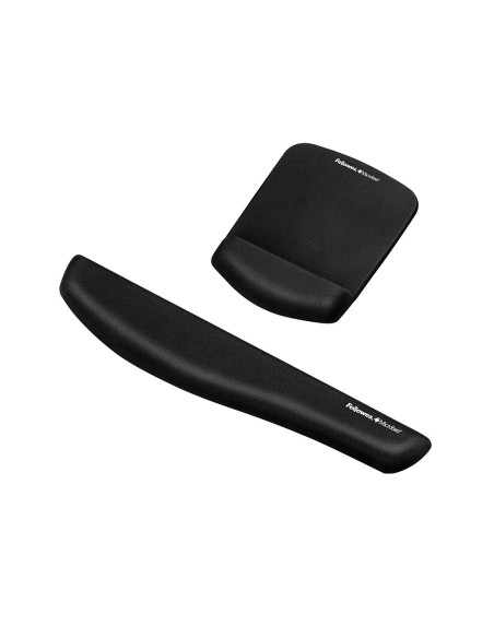 Reposamuñecas fellowes para teclado plush touch foam negro