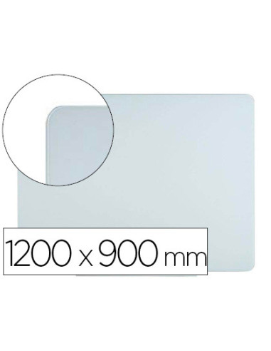 Pizarra blanca bi-office cristal magnetica 1200x900 mm