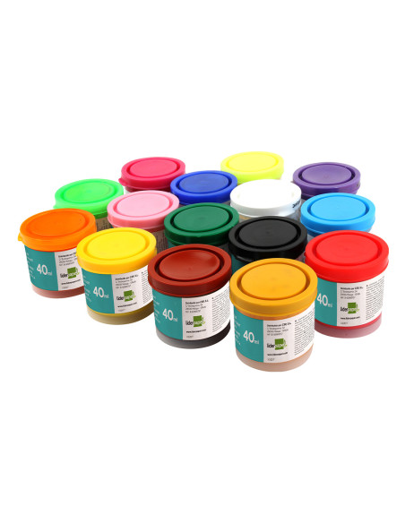 Tempera liderpapel escolar 40 ml verde