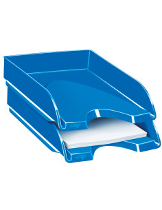 Bandeja sobremesa cep plastico azul 257x348x66 mm 2