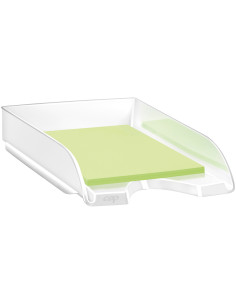 Bandeja sobremesa cep plastico blanca 257x348x66 mm 2