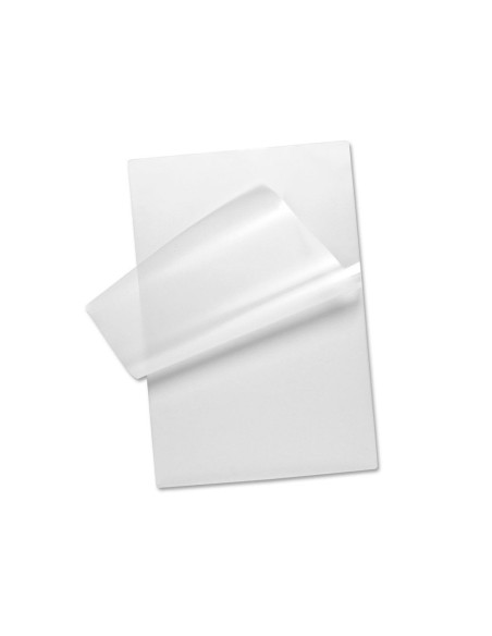 Bolsa de plastificar q-connect 110 x 75 mm 125 mc carnet de identidad caja de 100 unidades