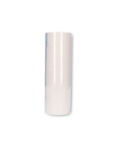 Cinta adhesiva q-connect polipropileno blanca 66 mt x 75 mm para embalaje