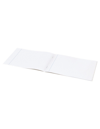 Libreta liderpapel write a5 apaisada 32h 60g/m2 cuadro 3 mm con margen