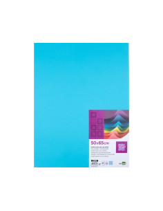 Cartulina liderpapel 50x65 cm 240g/m2 celeste paquete de 25 hojas 2