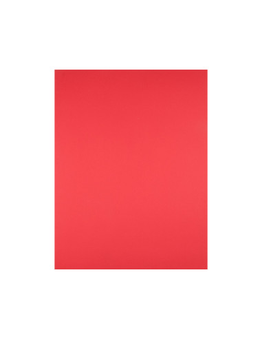Cartulina liderpapel 50x65 cm 240g/m2 rojo paquete de 25 hojas