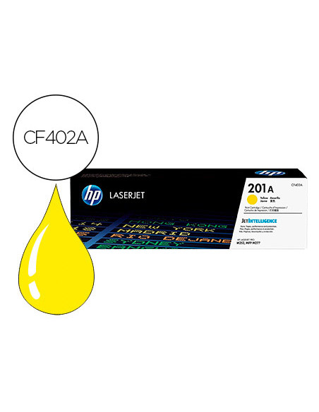 Toner hp color laserjet pro mfp m277 / m274 / m252 amarillo 1400 paginas