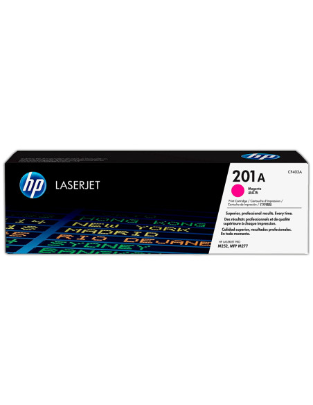 Toner hp color laserjet pro mfp m277 / m274 / m252 magenta 1500 paginas