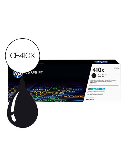 Toner hp color laserjet pro m377 / m452 / mfp m477 negro 6500 paginas