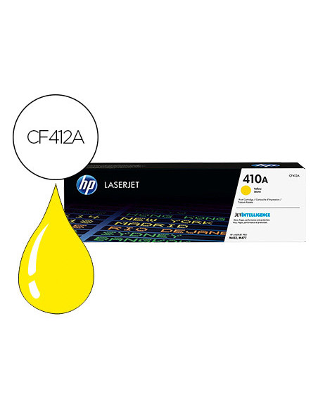 Toner hp color laserjet pro m377 / m452 / mfp m477 amarillo 2300 paginas