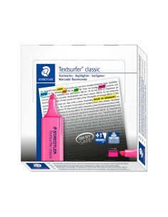 Rotulador staedtler textsurfer classic 364 fluorescente rosa 2