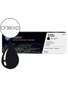 Toner hp 312x laserjet pro 400 mfp m476 negro 4.400 pag