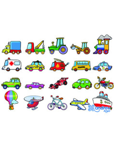 Juego andreutoys vehiculos magneticos 8 cm caja de 20 unidades surtidas 20,6x19x4,5 cm