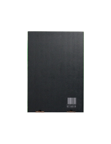 Funda multitaladro q-connect din a4 80 mc cristal bolsa de 10 unidades