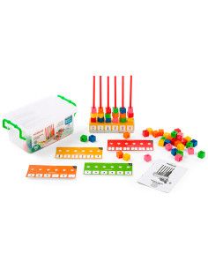 Juego miniland abacus multibase 90 piezas 2