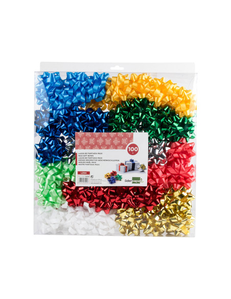 Lazos liderpapel fantasia maxi metalizados colores surtidos