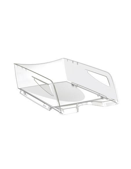 Bandeja sobremesa cep maxi de gran capacidad 386x270x115 mm plastico transparente