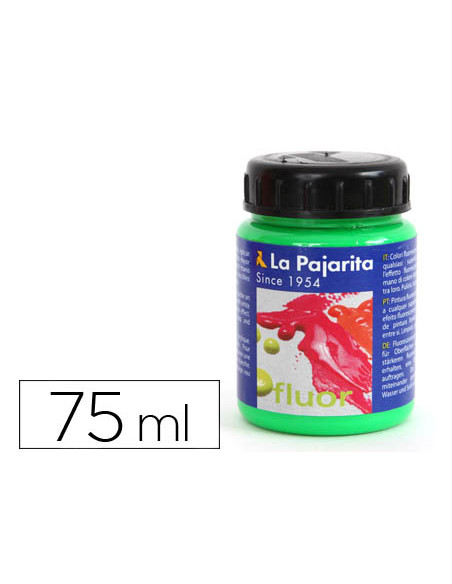 Pintura acrilica la pajarita f-06 verde cesped 75ml