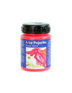 Pintura acrilica la pajarita f-03 rojo amapola fluorescente 75ml 2