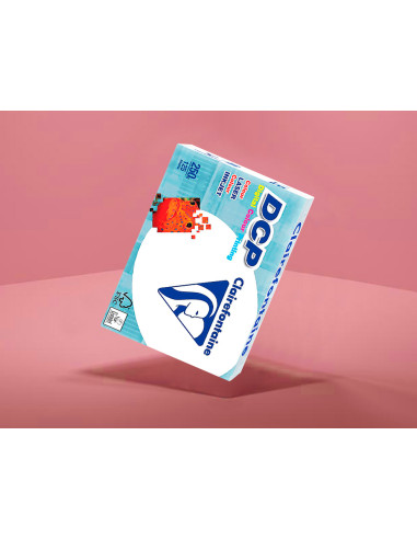 Papel fotocopiadora clairefontaine din a4 250 gramos paquete de 125 hojas