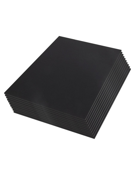Carton pluma liderpapel negro doble cara 50x70 cm espesor 5 mm