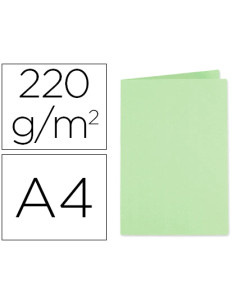 Subcarpeta cartulina exacompta din a4 verde 220 gr