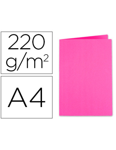 Subcarpeta cartulina exacompta din a4 fucsia 220 gr
